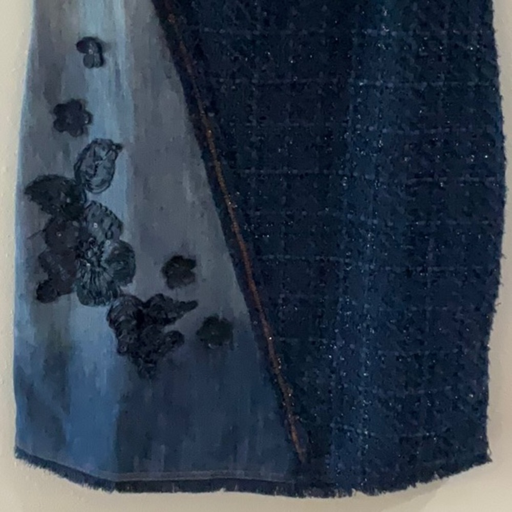 Desigual Denim Achilles Dress USA 8 - Picture 3 of 7